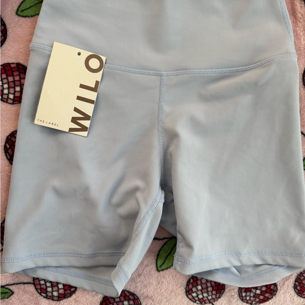 Wilo Women's Sky Blue Bike Shorts